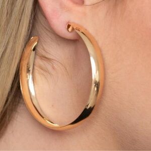 Elegant Gold Hoop Earrings